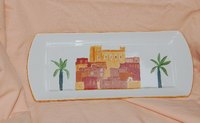 Plat motif oasis
